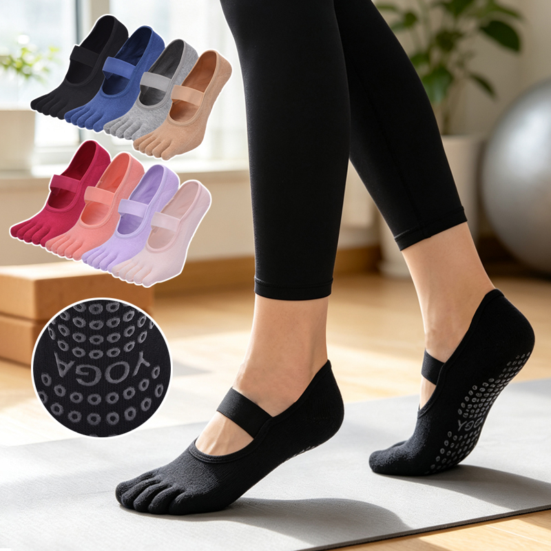 Yoga Mat - Ladies Five Toe Anti Slip Pilates