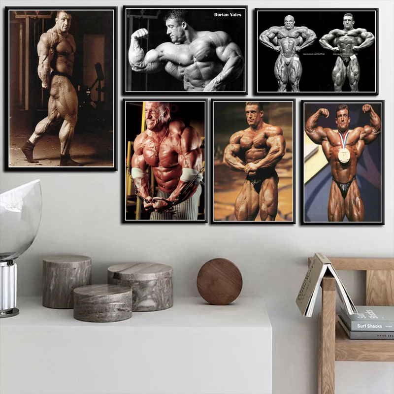 Sports Equipment Poster - Đại Dorian Yates Người Cơ Tập