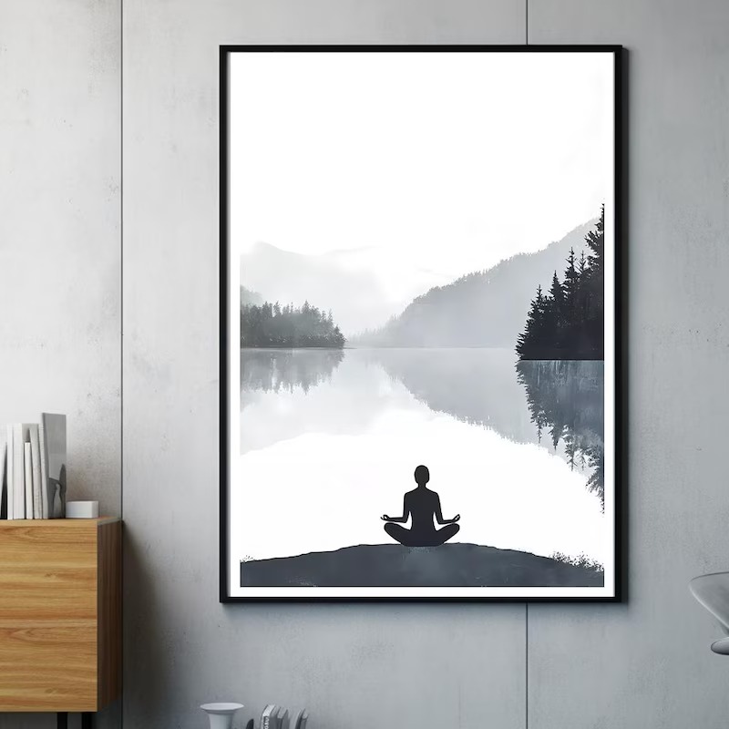 Minimalist Outdoor Adventure C - đánh giá và giá Sports Equipment Poster