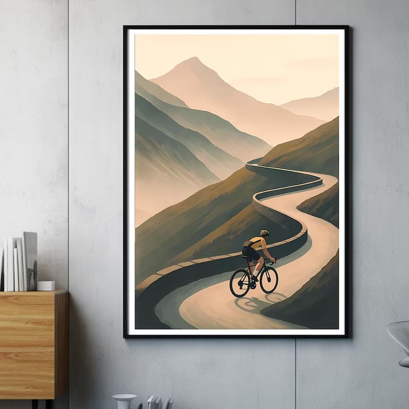 Minimalist Outdoor Adventure C - đánh giá và giá Sports Equipment Poster
