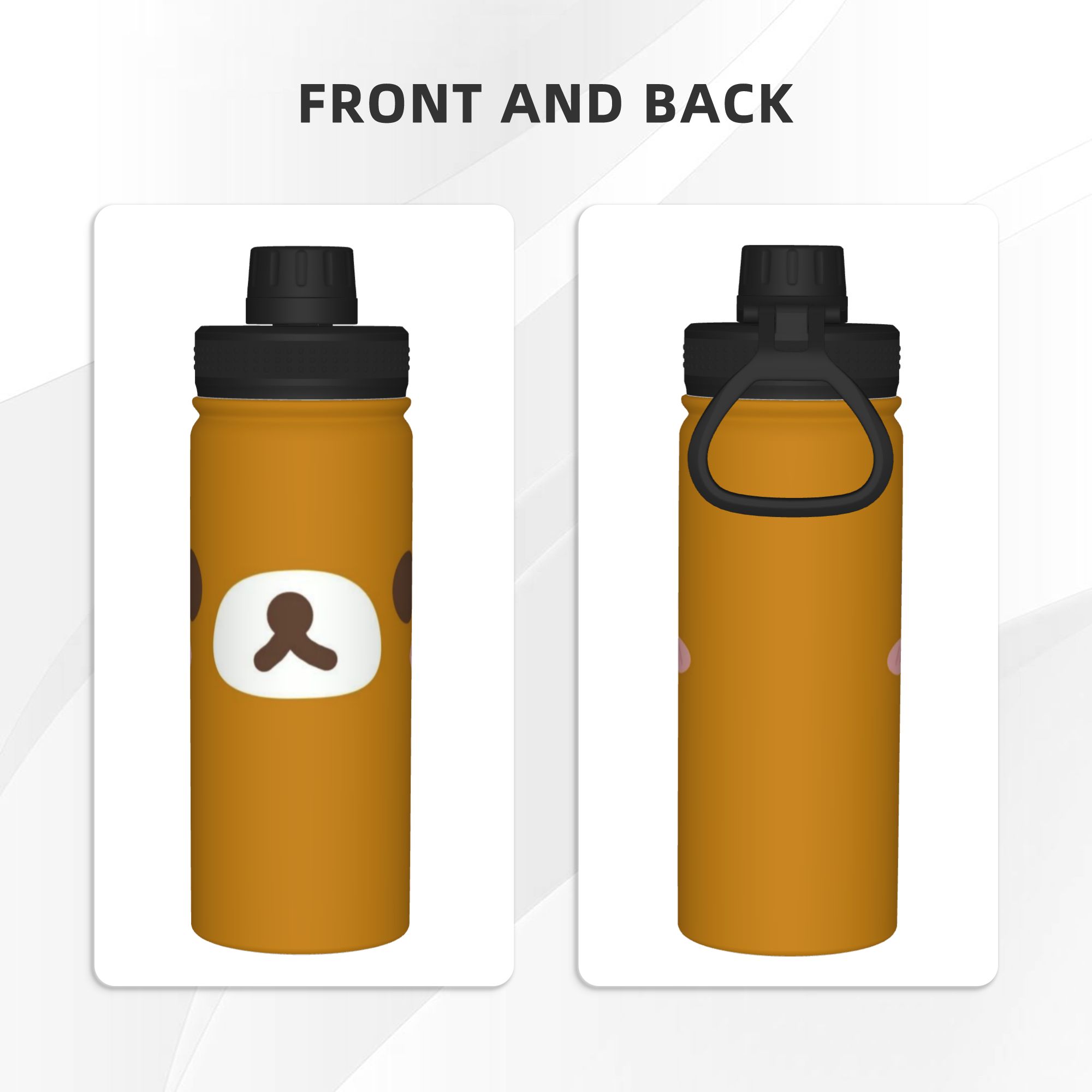Cartoon Bear Rilakkumas 18OZ S - đánh giá và giá Sports Water Bottle Insulated