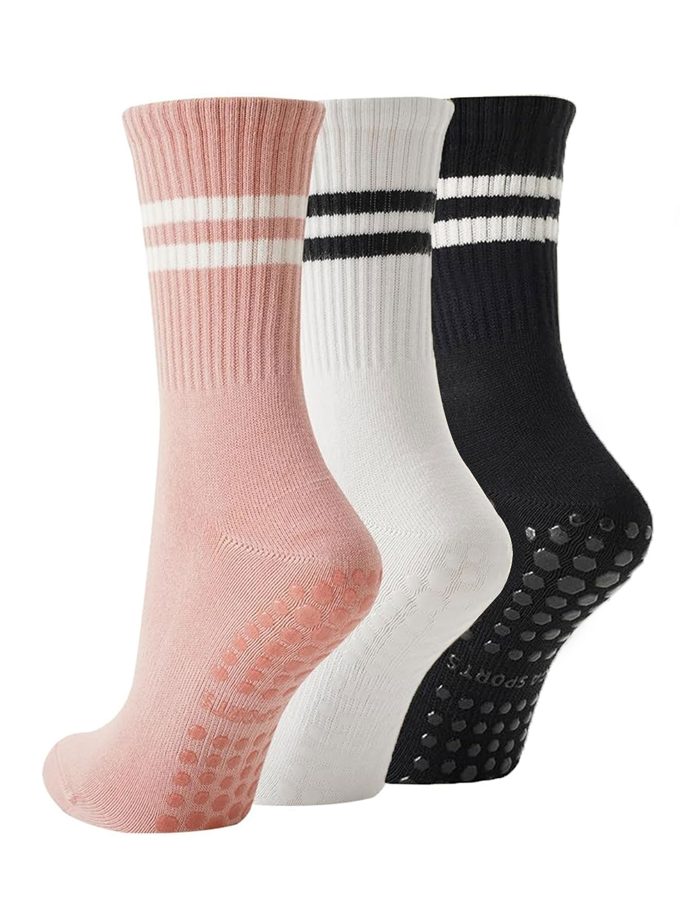 3 Pairs of Yoga Socks, Non-Sli - đánh giá và giá Yoga Mat