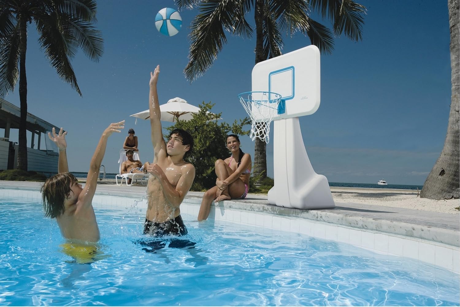Swimming Pool Basketball Hoop  - đánh giá và giá Basketball Hoop