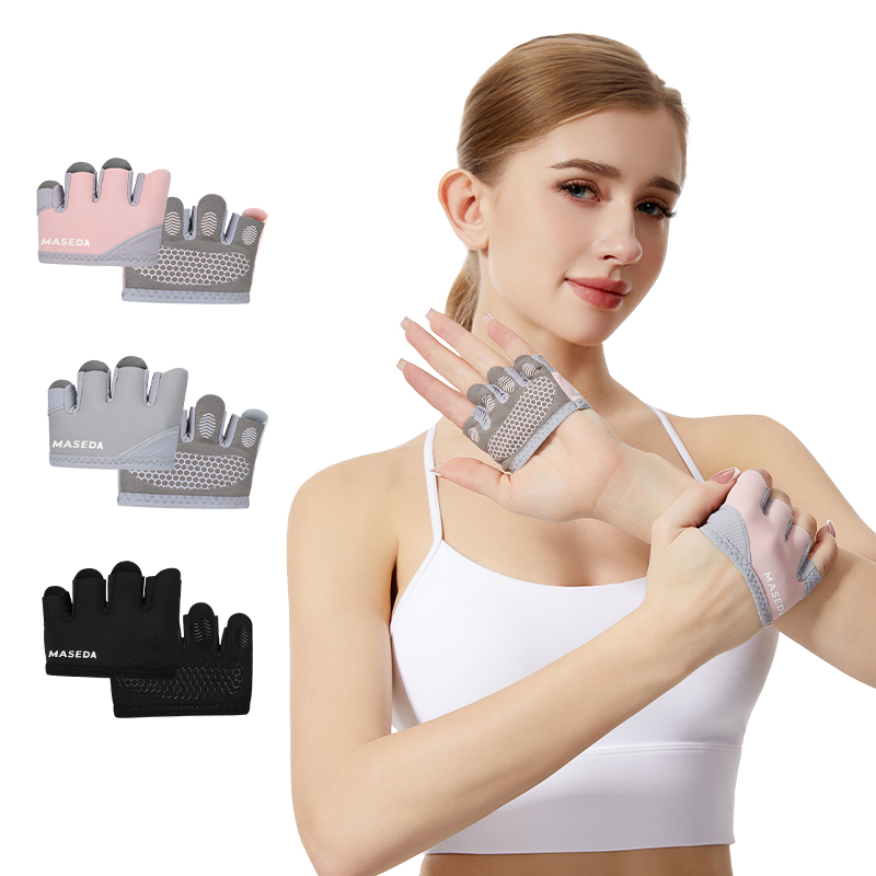 Pair of Fitness Fingerless Glo - đánh giá và giá Yoga Mat