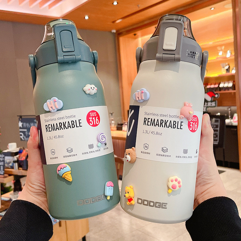 316 Stainless Steel Straw Tumb - đánh giá và giá Sports Water Bottle Insulated