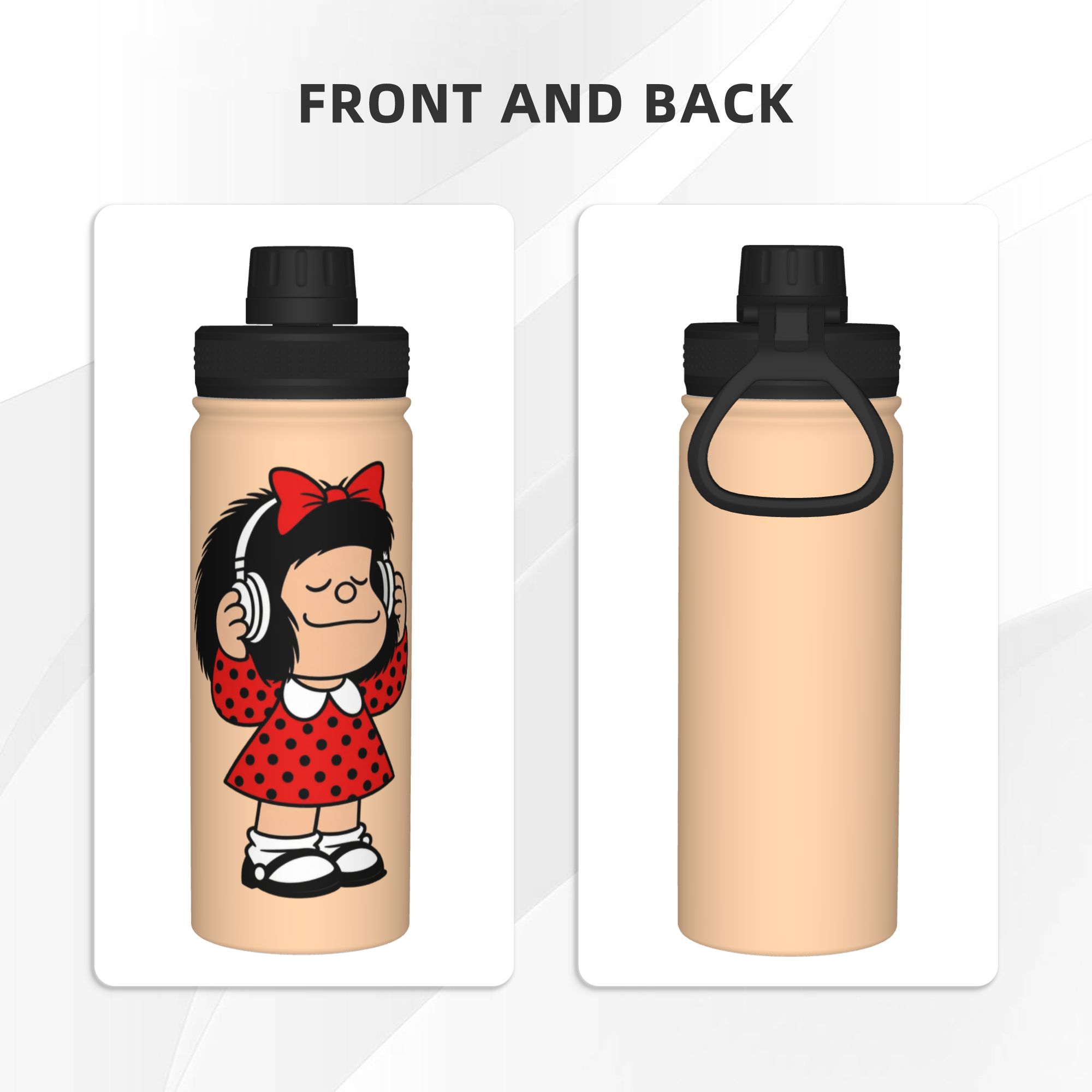 Cartoon M-Mafaldas 18OZ Sports - đánh giá và giá Sports Water Bottle Insulated