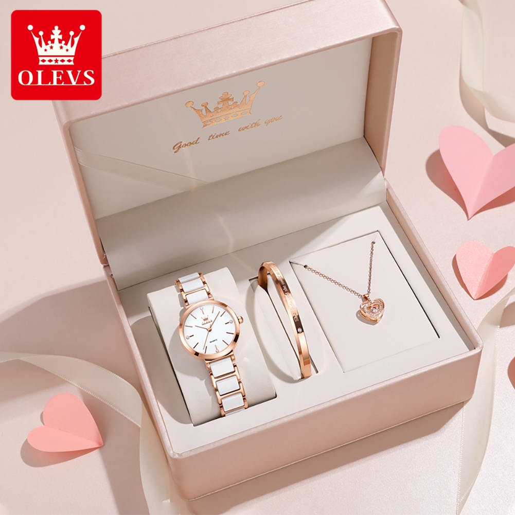 OLEVS Women Watch 5877 Luxury  - đánh giá và giá Resistance Band