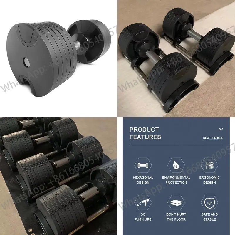 2.5-80KG Weights Dumbbells Set - đánh giá và giá Dumbbell Set