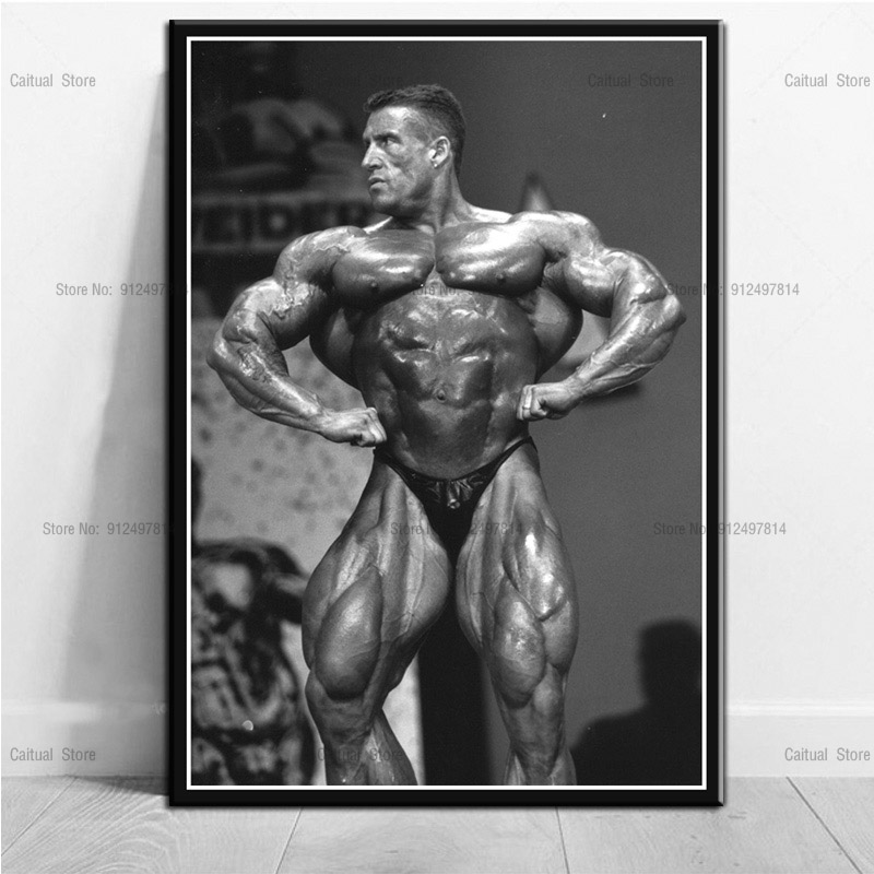 Đại Dorian Yates Người Cơ Tập  - đánh giá và giá Sports Equipment Poster