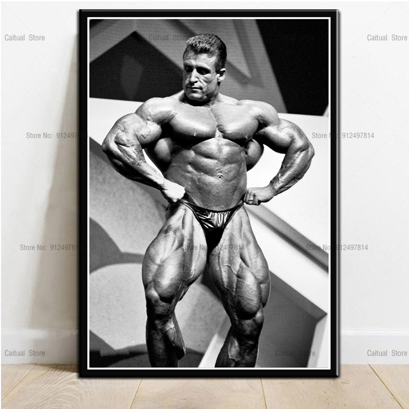 Đại Dorian Yates Người Cơ Tập  - đánh giá và giá Sports Equipment Poster
