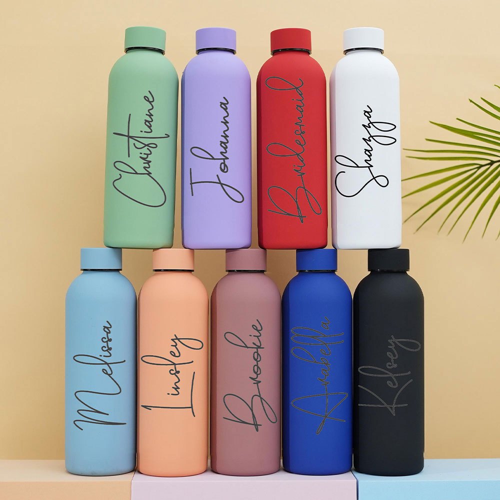 Custom Name Matte Stainless St - đánh giá và giá Sports Water Bottle Insulated