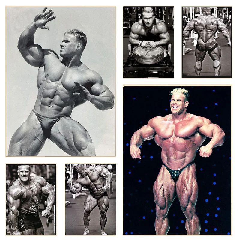 Classic Muscle GYM Star Jay Cu - đánh giá và giá Sports Equipment Poster