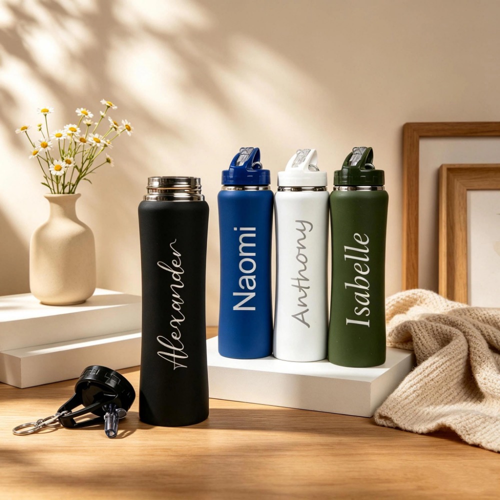 1. Custom Name Soccer Stainles - đánh giá và giá Sports Water Bottle Insulated