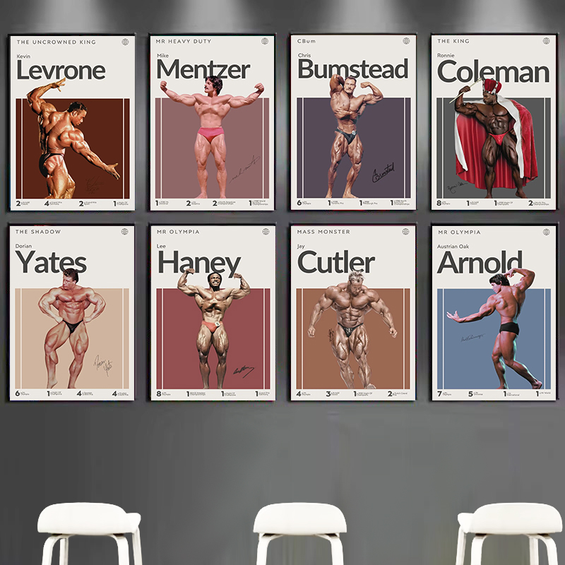 Motivation Bodybuilder Poster  - đánh giá và giá Sports Equipment Poster