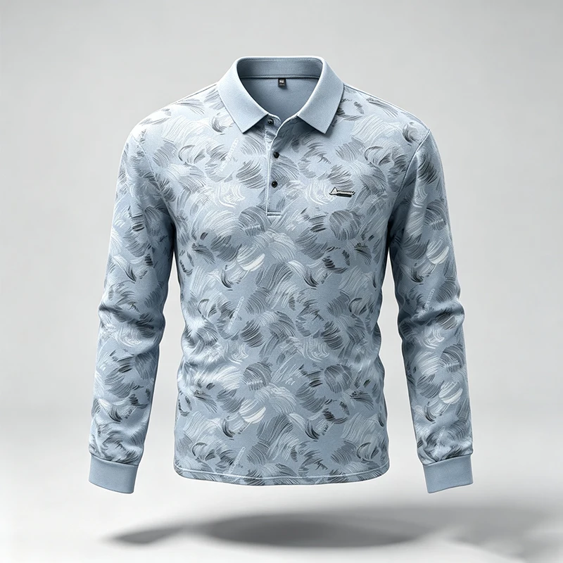 Spring Autumn Mens Lapel Polo  - đánh giá và giá Resistance Band