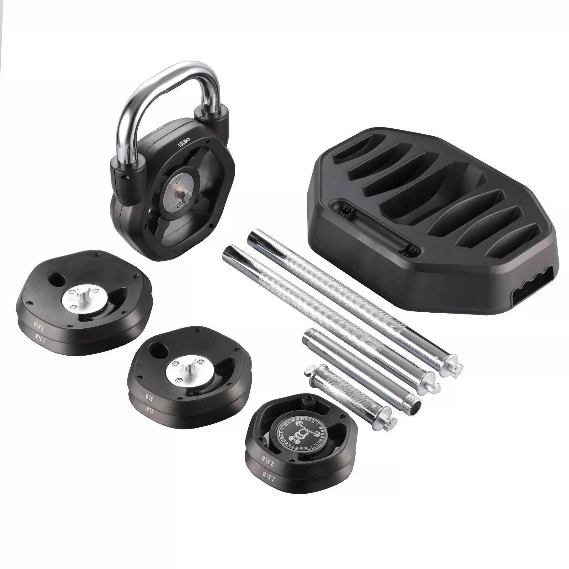 Custom 3-in-1 Adjustable Dumbb - đánh giá và giá Dumbbell Set